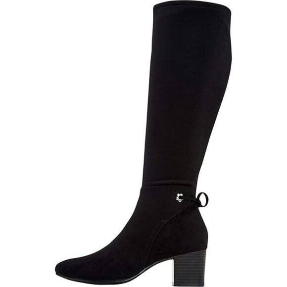 Charter Club Womens Almond Toe Block Heel Zip-up Boots Shoes - Picture 3 of 5